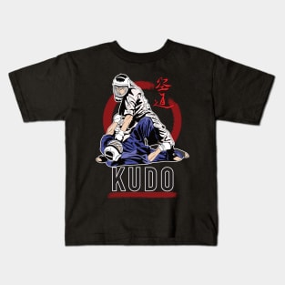 Kudo Martial Art Design Kids T-Shirt